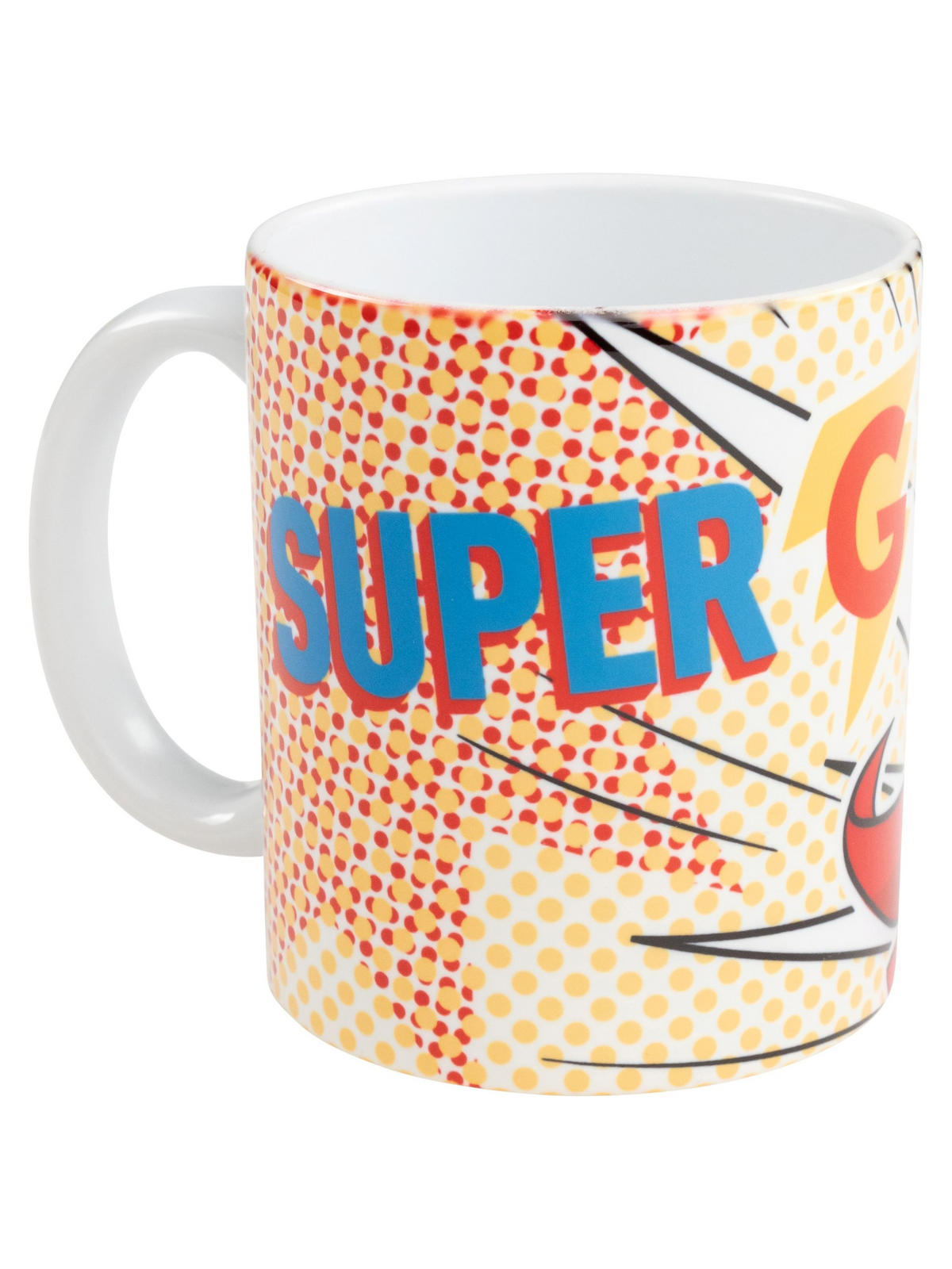 BECHER Sesamstraße Super Grobi Mehrfarbig 320 ml - Multicolor, Keramik (0.32L) - United Labels