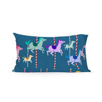 KISSENBEZUG nanny 50x75 cm mehrfarbig - Multicolor, Textil (50/75cm) - Happy Friday