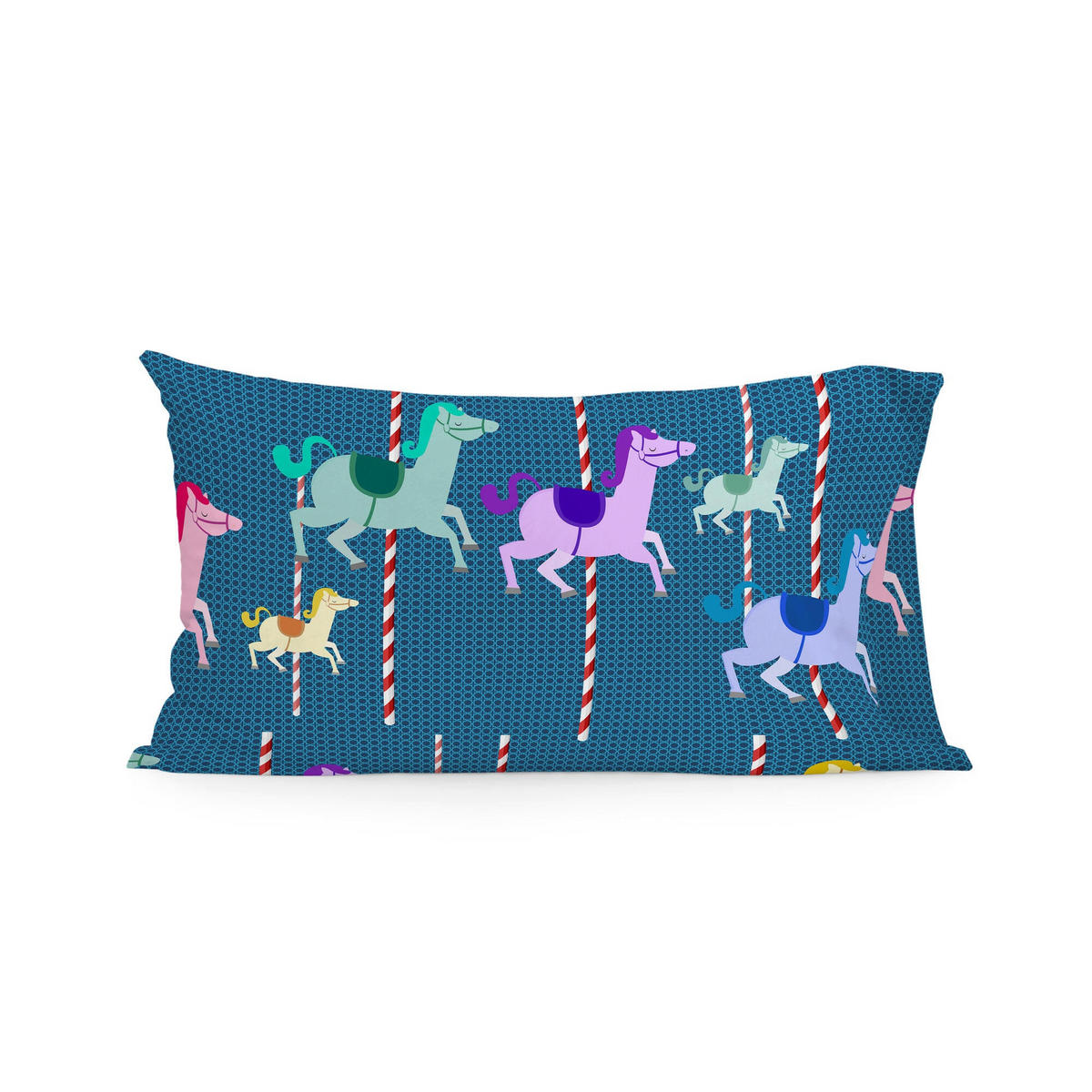 KISSENBEZUG nanny 50x75 cm mehrfarbig - Multicolor, Textil (50/75cm) - Happy Friday