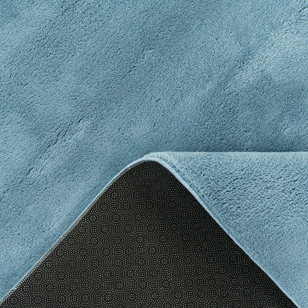 KURZFLORTEPPICH 160/160 cm Cadiz 630 - Türkis, Kunststoff (160/160cm) - Paco Home