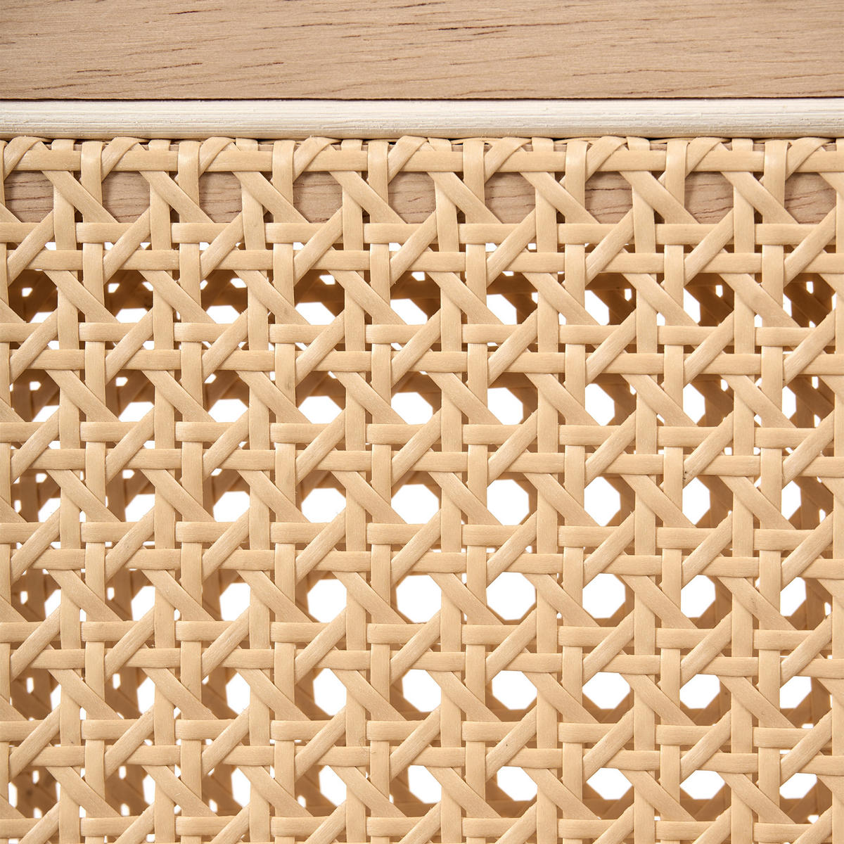 SESSEL Cremeweiß Hojby - Weiß/Braun, Textil (61/82/74cm) - Beliani