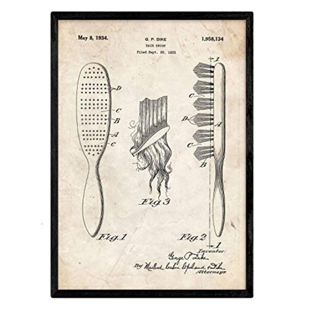 POSTER Peine Patent A3 Rahmenlos - Klar, Papier (29.7/5/42cm) - Nacnic