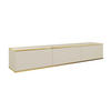 TV-LOWBOARD BEIGE - Beige, Holzwerkstoff (175/30/32cm) - FURNLUX