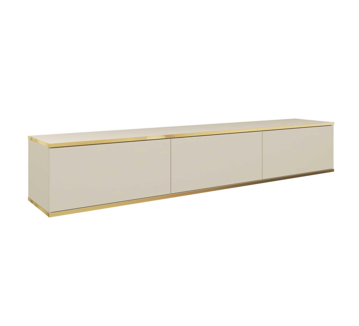 TV-LOWBOARD BEIGE - Beige, Holzwerkstoff (175/30/32cm) - FURNLUX