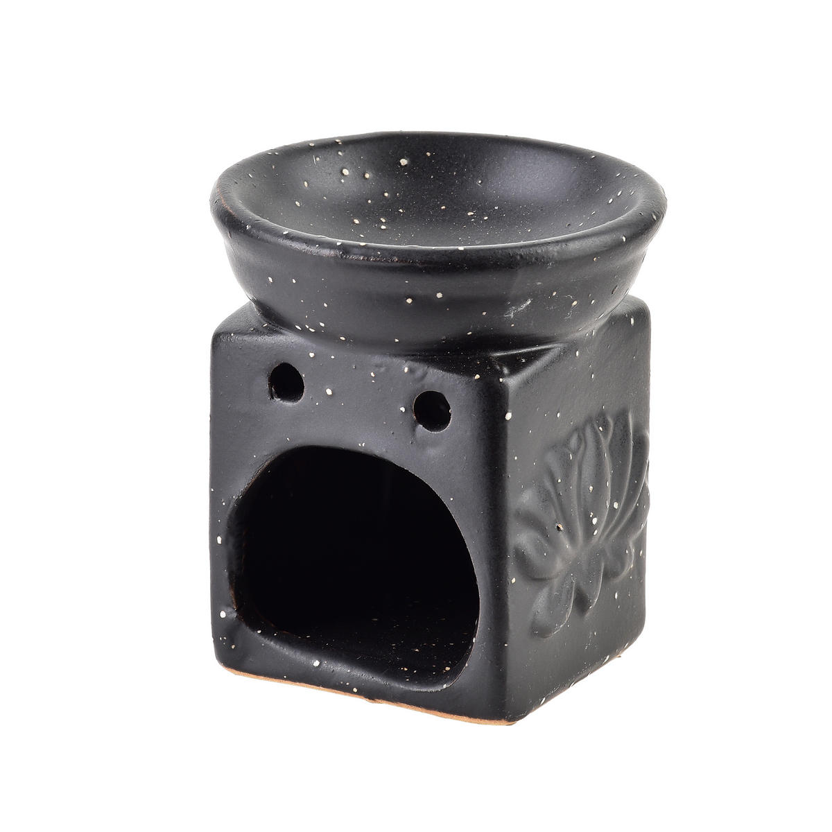 DUFTLAMPE Basic Schwarz 7/5.5/7.5 cm Keramik - Schwarz, Keramik (7.5cm) - Mondex