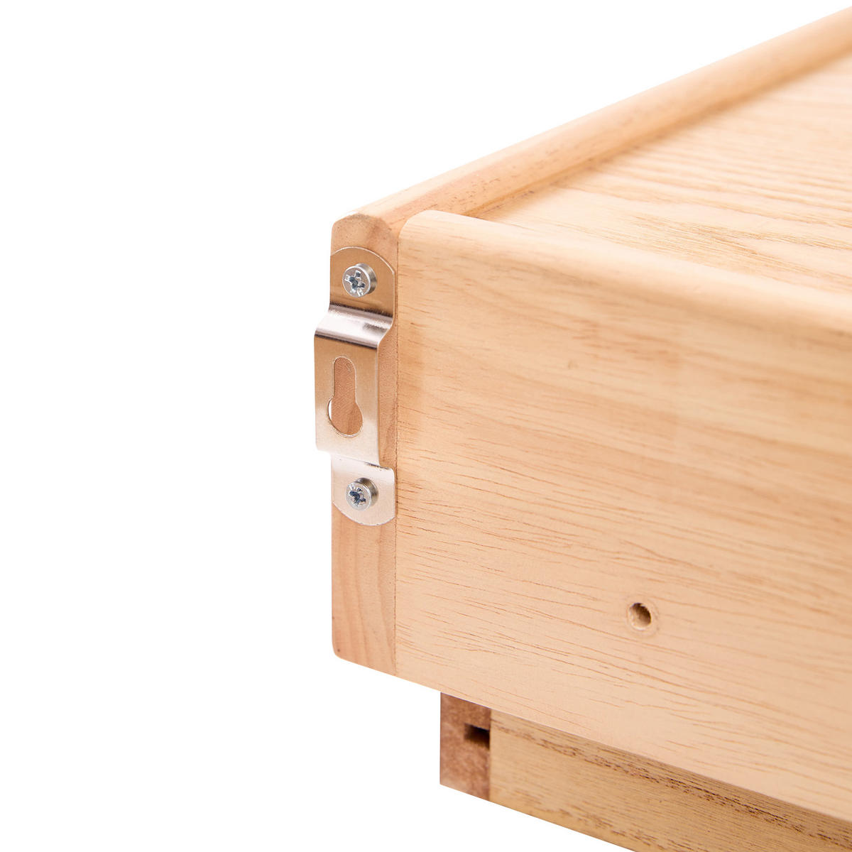 NACHTTISCH Rechteckig Braun 45 x 33 x 13 cm - Braun, Holz (45/13/33.5cm) - Nordlys
