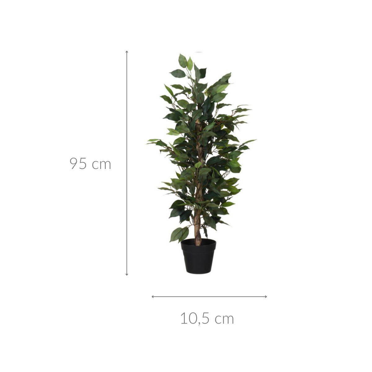 KÜNSTLICHE PFLANZE 95 cm - Multicolor, Kunststoff (95cm) - Home Styling Collection