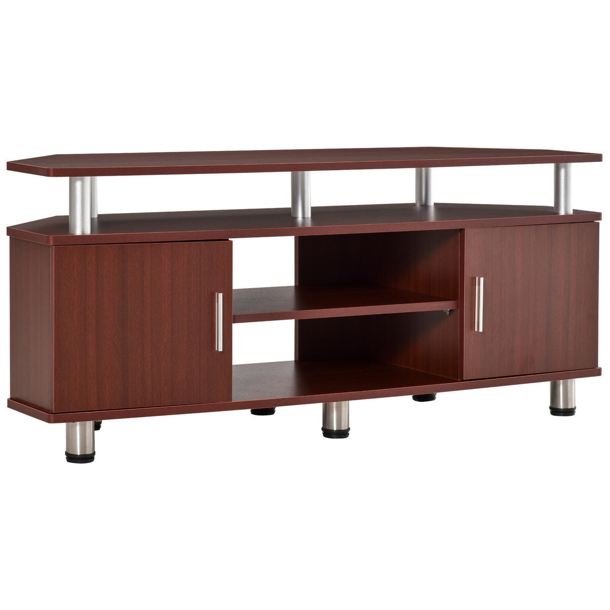 TV-MÖBEL Braun 1 Stück - Braun, Holzwerkstoff (120/52/39.5cm) - GiPP