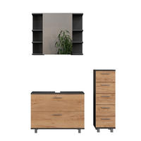 Honigeiche/Anthrazit, Holzwerkstoff (80.2/60.8/33cm) - Vicco