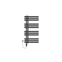 BADHEIZKÖRPER elektrisch Iron EM 500x1000 mm Anthrazit mit Heizstab 600W Digital - Anthrazit, Metall (50/100/3cm) - LuxeBath