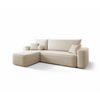 ECKSOFA Agepo In Curio - Beige, Holzwerkstoff/Textil (250/150cm) - Fun Möbel