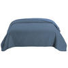 TAGESDECKE Wende-Design blau 170/210 cm Duo-Color - Blau, Textil (170/210cm) - wometo