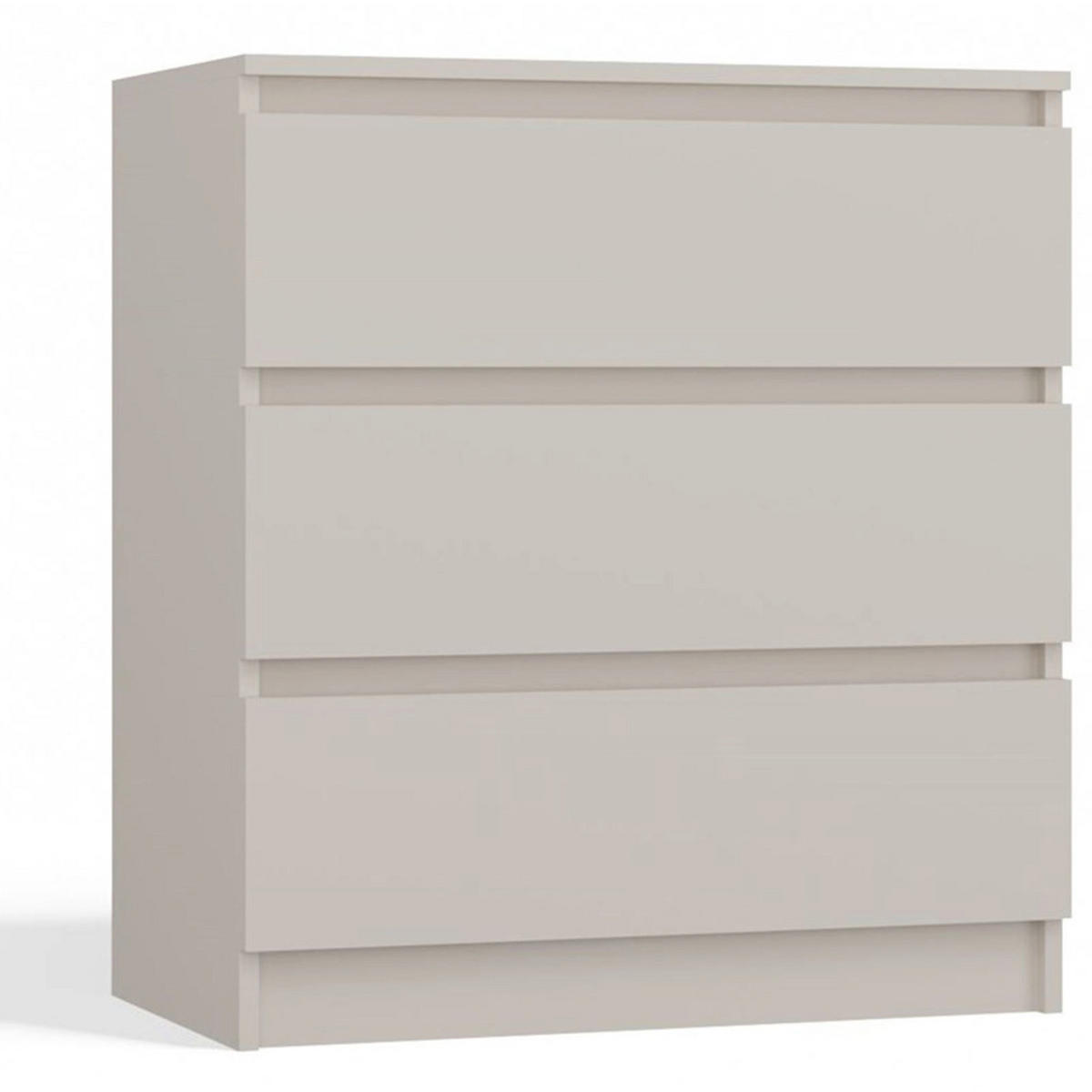 KOMMODE Malwa greige, 75 x 70 x 40 cm - Kaschmir, Holzwerkstoff (70/75/40cm) - Selsey