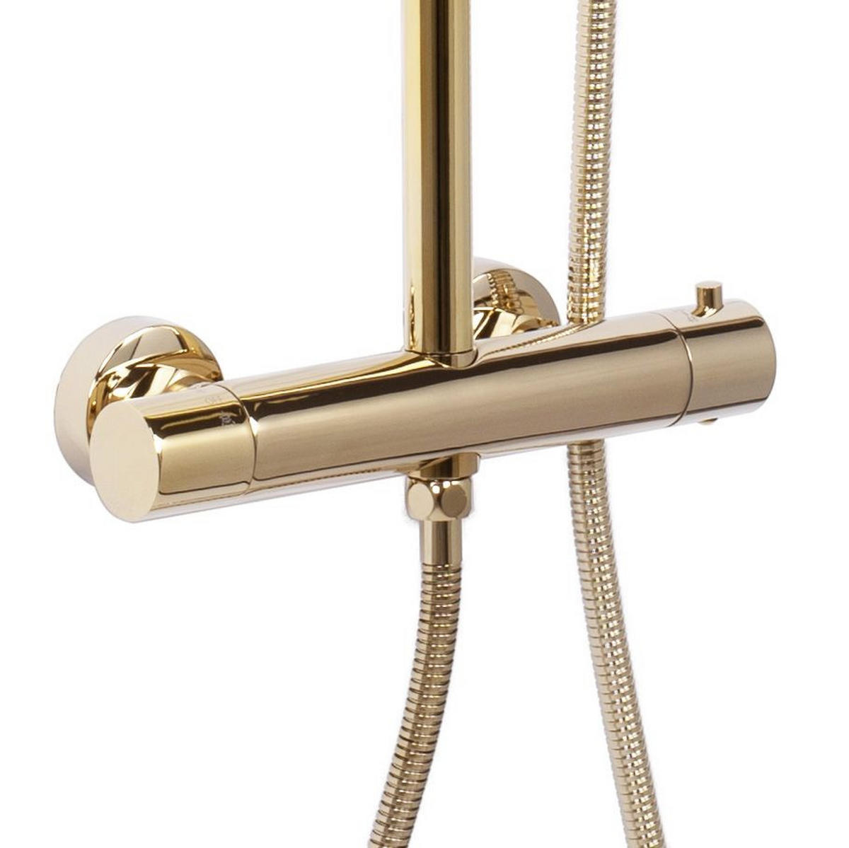 DUSCHGARNITUR Rea Vincent Gold - Goldfarben, Metall (27/123.5/48cm) - REA
