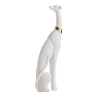 FIGURINE Hund - Ecru, Kunststoff (14/36.8/7cm) - home&you