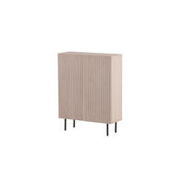 SIDEBOARD BJORKON Beige 80x30x103 cm - Beige, Holzwerkstoff (80/103/30cm) - FURNLUX
