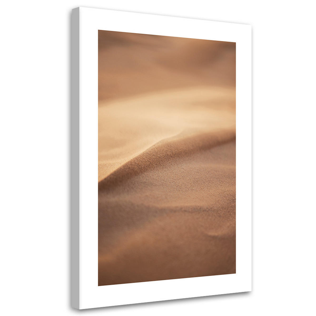 WANDBILD sand im makromaßstab - Beige, Textil (40/60cm) - Feeby