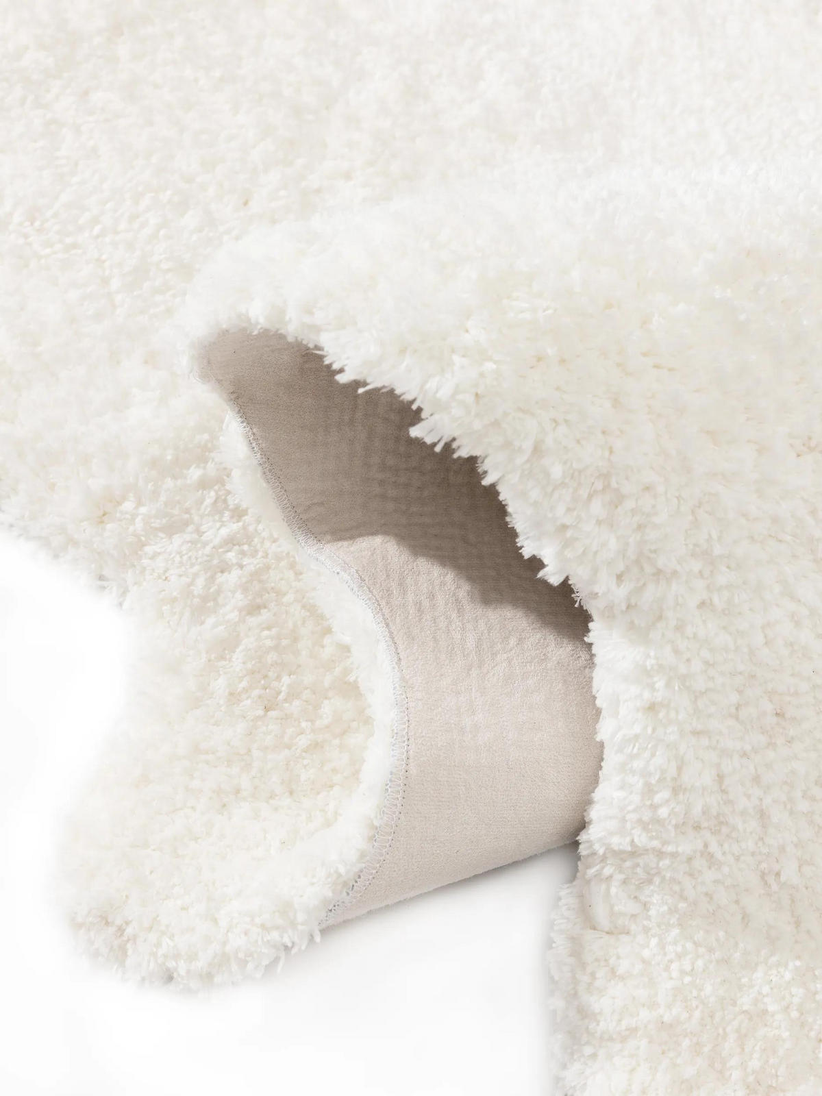HOCHFLORTEPPICH Cloudy Cream 120x180 cm - Creme, Textil (120/180cm) - benuta Nest