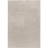 TEPPICH Tacoma Hellgrau 120x170 cm - Hellgrau, Textil (120/170cm) - benuta Nest