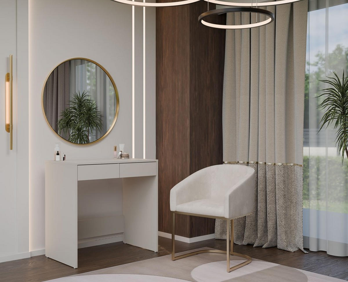 SCHREIBTISCH Kaschmir 81/80/50 - Kaschmir, Holzwerkstoff (50/81/80cm) - RAUMHIRSCH FURNITURE