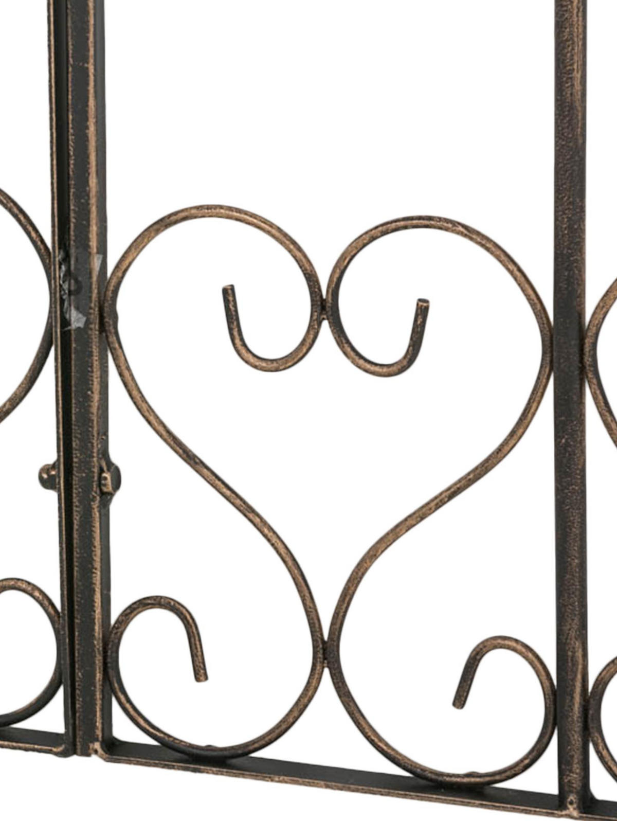RANKGITTER Metall Bronze - Bronzefarben, Metall (100/150/2cm) - CLP