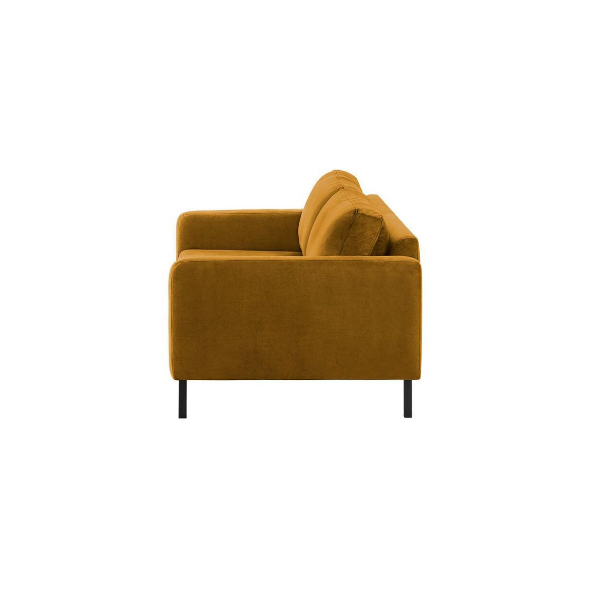 DREISITZER-SOFA Lioni-Kronos 1 - Gelb, Holz/Textil (200/84/94cm)