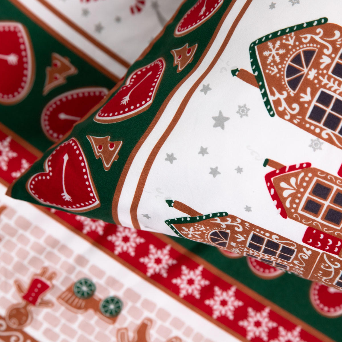 BETTWÄSCHE Lapland Mikrofaser 160/200 cm - Multicolor, Textil (160/200cm) - Homla