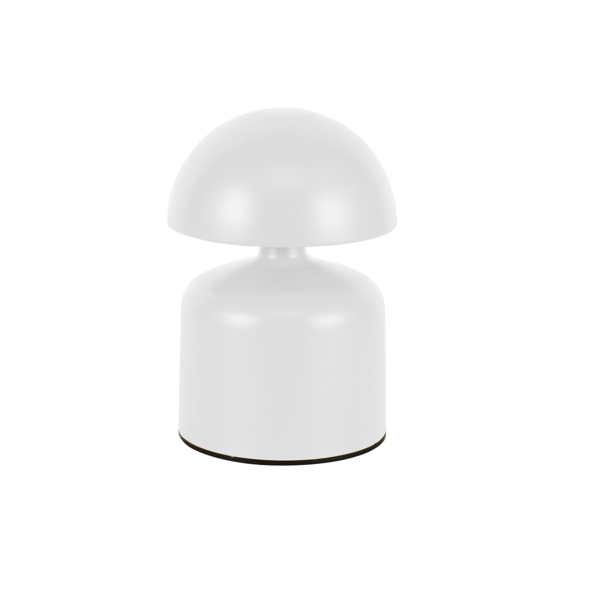 TISCHLAMPE Impetu LED Weiß 10/10/14 cm - Weiß, Metall (10/10/14cm) - Leitmotiv