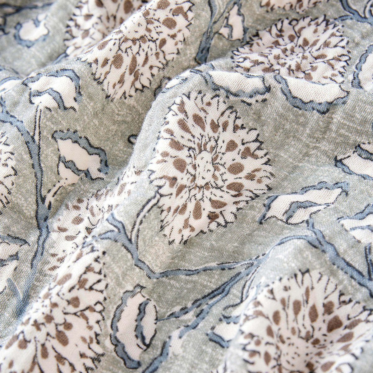 TISCHDECKE Winter Garden - Grün, Textil (150/300cm) - Butlers