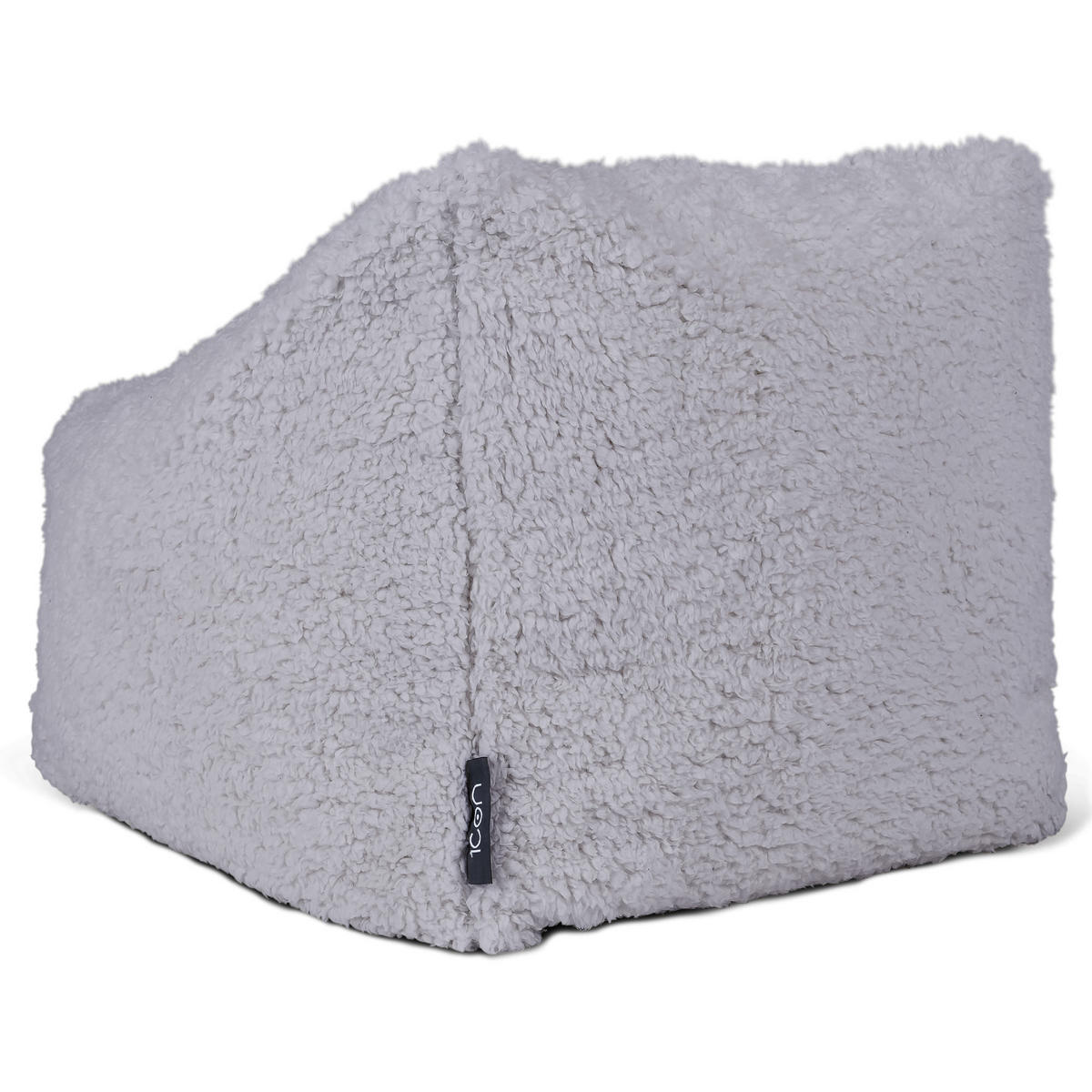 SITZSACK Flauschig für Kinder - Grau, Kunststoff (55/44/55cm) - icon