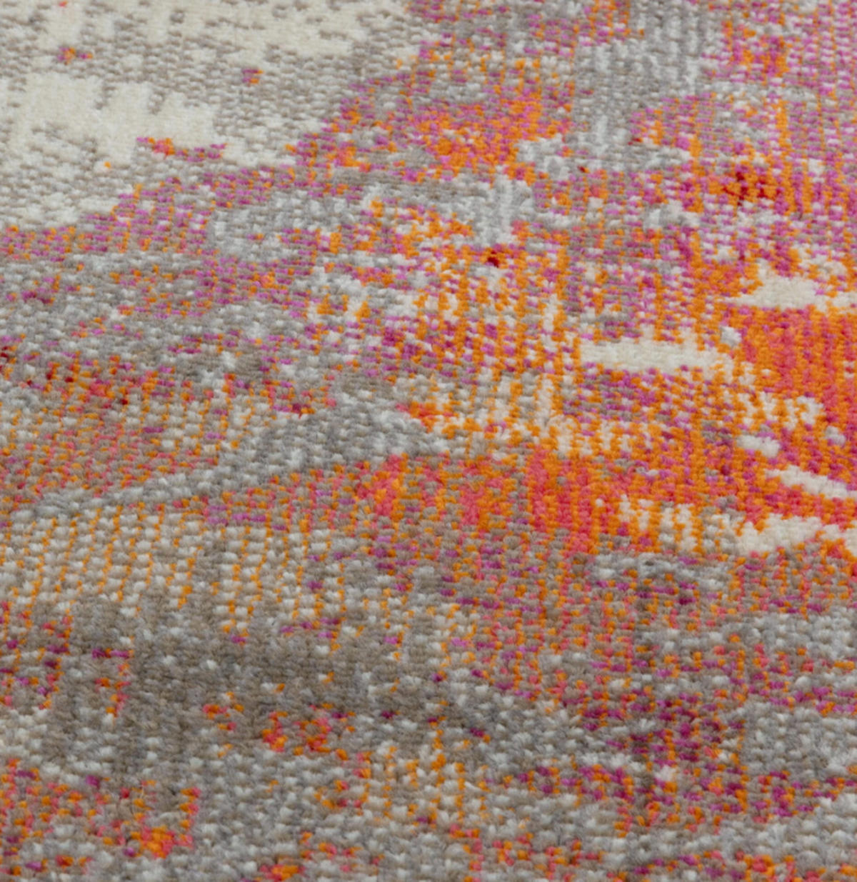 TEPPICH modern Flachgewebe VOLCANO Rot 120 x 170 cm - Rot, Textil (120/170cm) - Novatrend