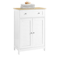 KOMMODE Weiß - Weiß, Holzwerkstoff (60/88/35cm) - SoBuy