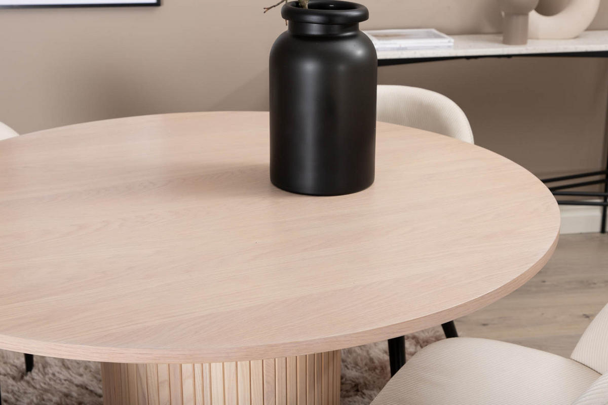 TISCHGRUPPE Beige - Beige, Holzwerkstoff (110/74/110cm) - ebuy24