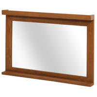 WANDSPIEGEL Braun - Braun, Holz (100/70/10cm) - MCW