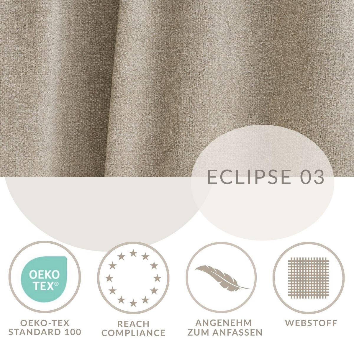 POLSTERBETT Maumere Beige 140/200 cm im Chenille-Stoff - Beige/Schwarz, Holz/Holzwerkstoff (140/200cm) - Maison de Reve