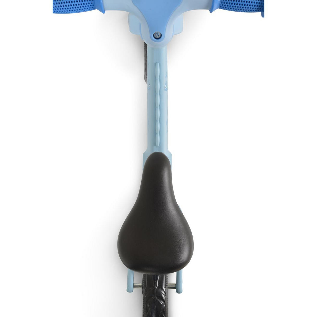 LAUFRAD Dino 12 Zoll blau Sattel einstellbar, klappbare Fußstütze - Blau, Kunststoff (80/33/52cm)