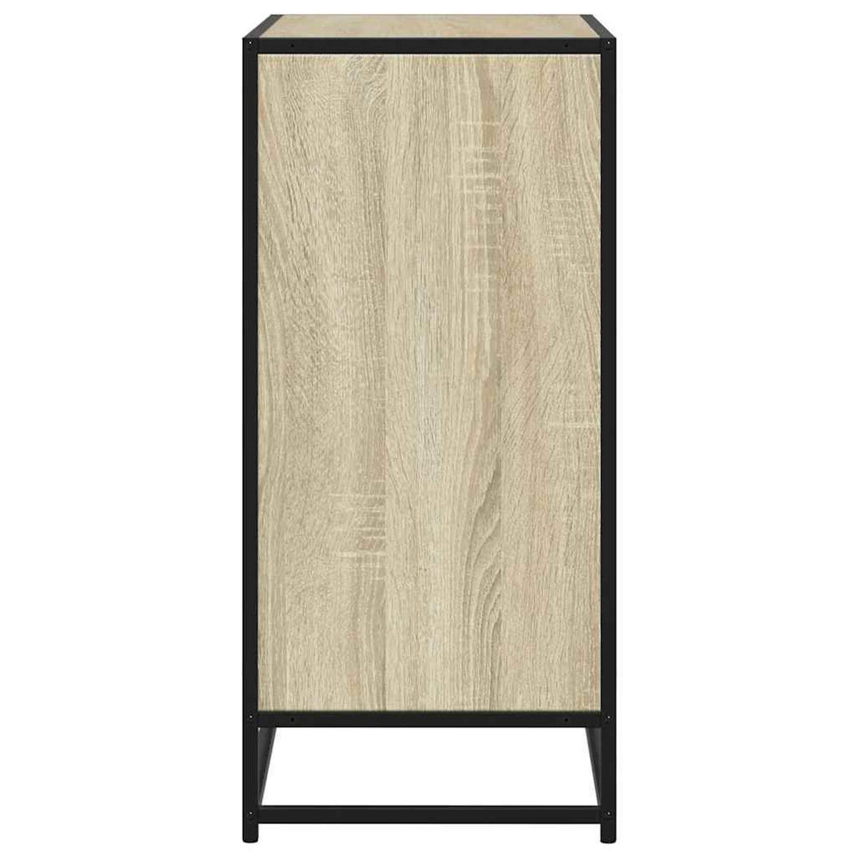 KOMMODE Sopi für Wohnzimmer Sonoma-Eiche 68x35x76 cm - Sonoma Eiche, Holz (68/76/35cm) - DELUKE