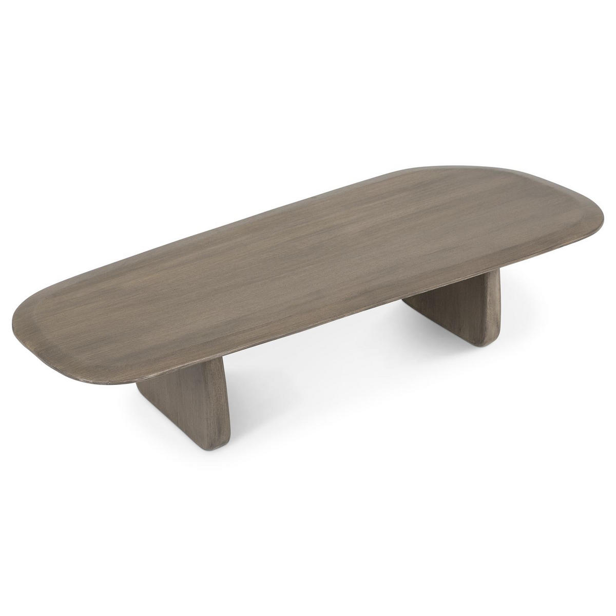 COUCHTISCH HERMO grau - Grau, Holz (53/135/28cm) - IDIMEX