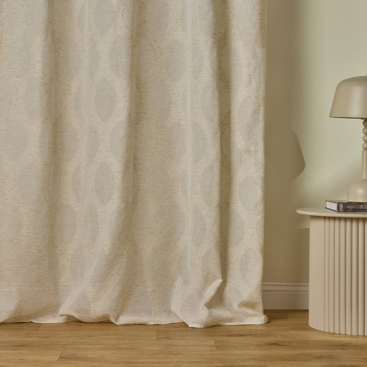 VORHANG Diako - Beige, Textil (140/1/250cm) - home&you