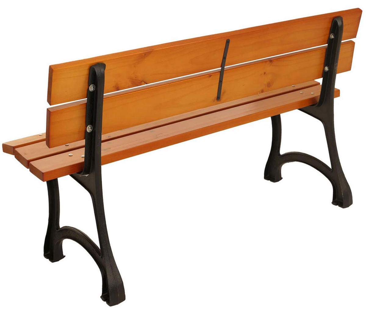 GARTENBANK 78x125x59cm Sitzhöhe 46cm 125cm Teak - Teakfarben, Holz (125/78/59cm) - PROREGAL