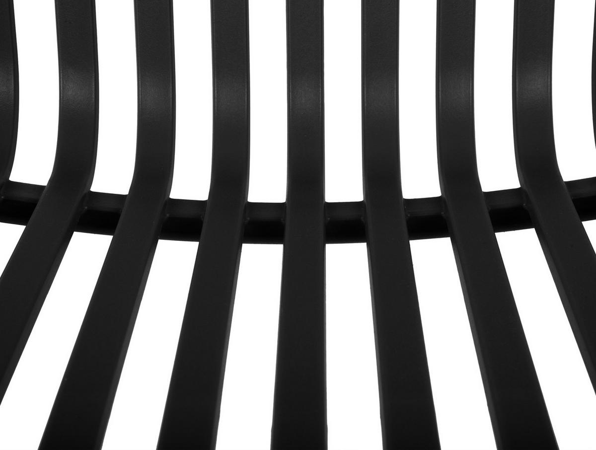 GARTENSTUHL Glee 58/42/79 cm - Schwarz, Kunststoff (42/79/58cm) - Leitmotiv