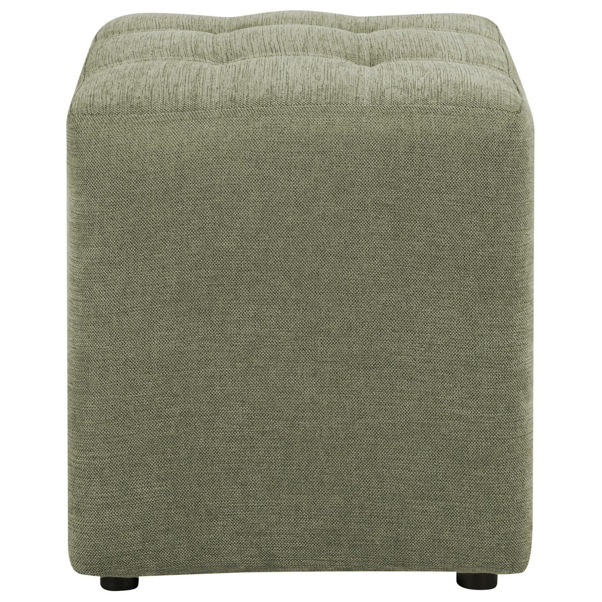 POUF textil verde Kansas - verde, material textil (38/39/38cm) - Beliani
