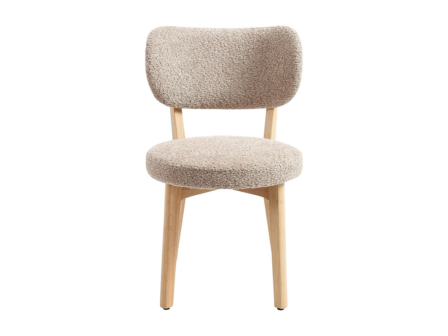 STUHL - 51 cm x 57 cm - holz - taupe Toriel - Taupe, Holz/Holzwerkstoff (51/82.5/57cm) - Vente-Unique