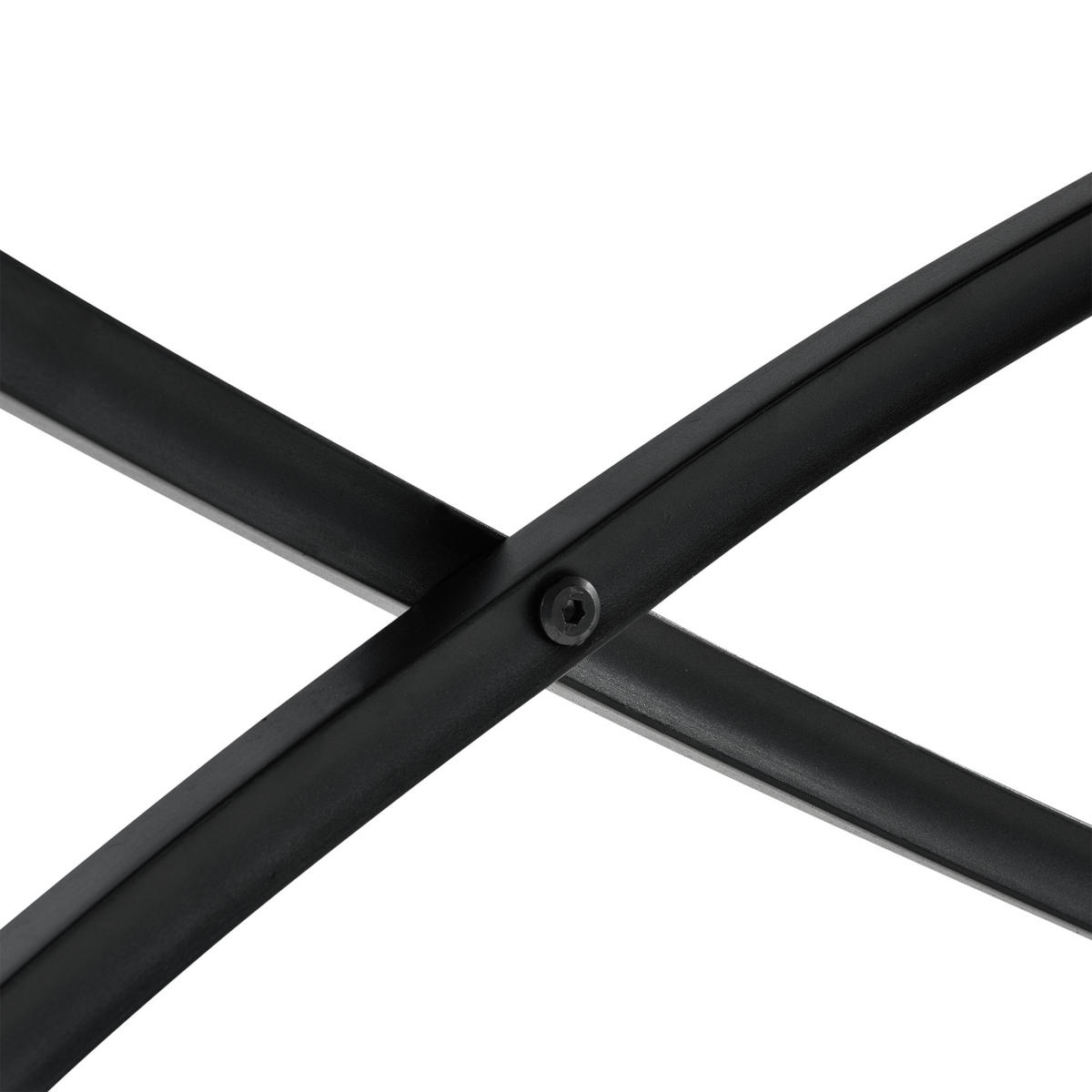 KONFERENČNÍ STOLEK Dunedin 79/79/46 cm - hnědá, kov (79/79/46cm) - [en.casa]