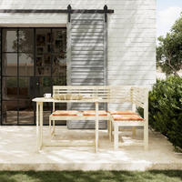 GARTENSET Karo Akaziefarben, 3-teilig - Akaziefarben, Holz - Mömax
