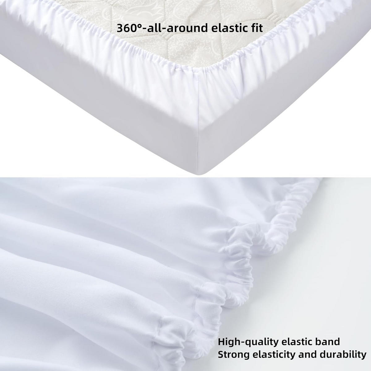 SPANNBETTLAKEN-150*200CM-WEISS - Weiß, Textil (150/200cm)