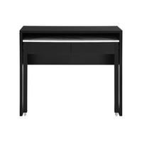 KONSOLENSCHREIBTISCH - 100 cmcm x 40 cmcm - Holz, Platte - Schwarz, Weiß - LOAVIA - Schwarz/Weiß, Holz (100/87/40cm) - Vente-Unique