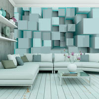 VLIESTAPETE Blau 300/210 cm - Blau, Textil (300/1cm) - KUNSTLOFT