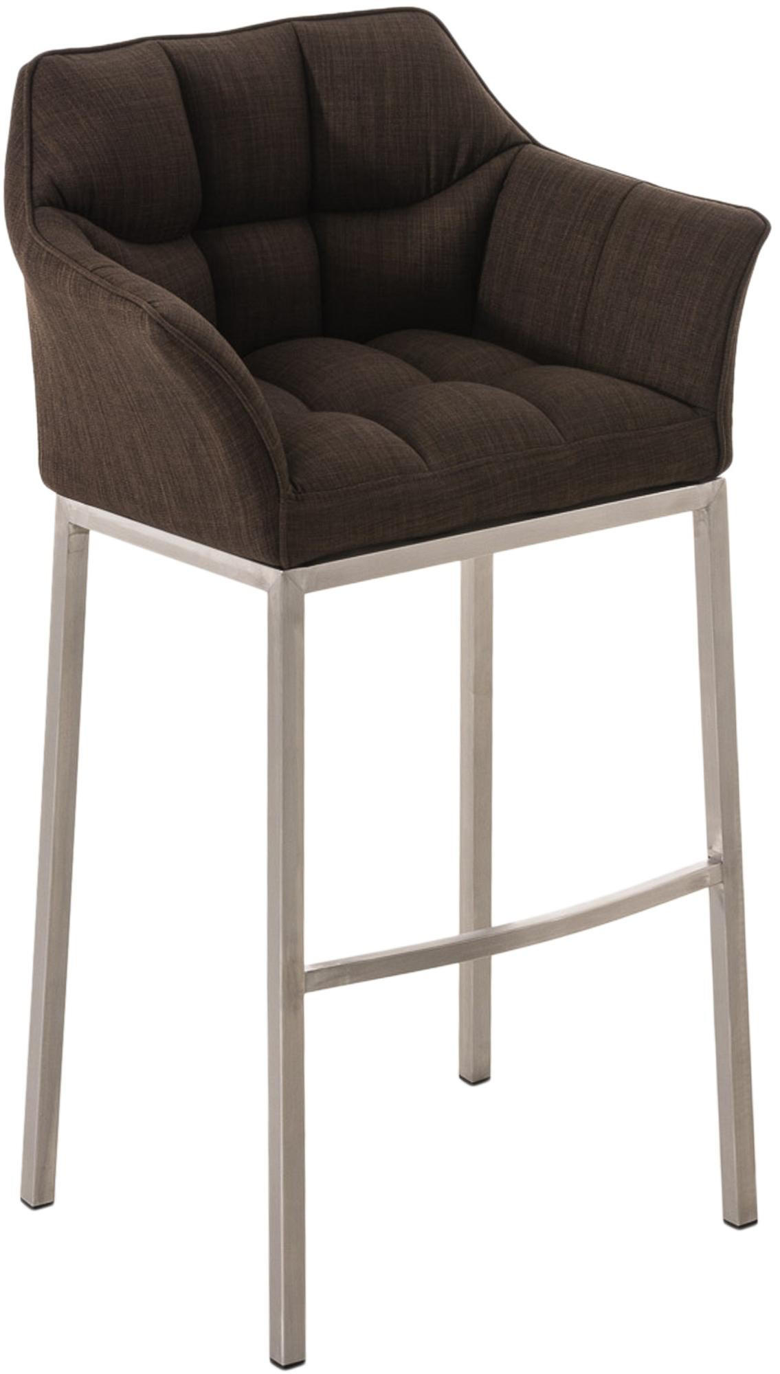 furnicato Barhocker Braun 64x110x48 cm