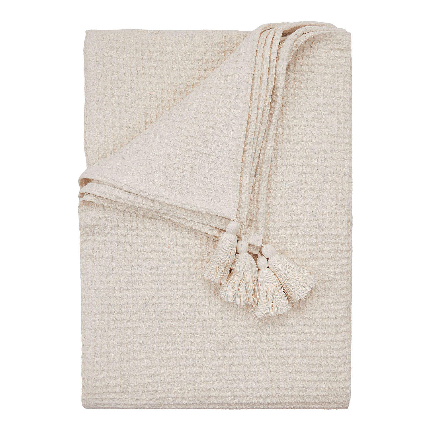 TAGESDECKE Honey Comb - Beige, Textil (140/200cm) - Butlers